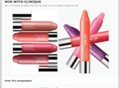 Win a Clinique Chubby stick for lips