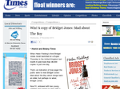 Win! A copy of Bridget Jones: Mad about The Boy