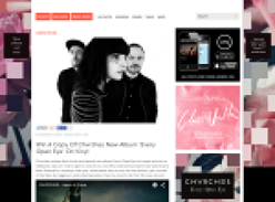 Win A Copy Of Chvrches New Album 'Every Open Eye' On Vinyl