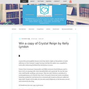 Win a copy of Crystal Reign by Kelly Lyndon