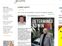 Win a copy of 'Determined to Win' by Sir Robert Stewart