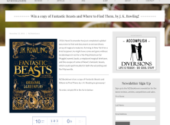 Win a copy of Fantastic Beasts and Where to Find Them, by J. K. Rowling!