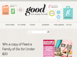 Win a copy of Feed a Family of Six for Under $20