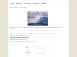 Win a copy of Fiordland