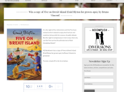 Win a copy of Five on Brexit Island (Enid Blyton for grown-ups), by Bruno Vincent!