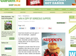 Win a copy of Gorgeous Suppers