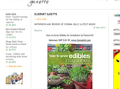 Win a copy of How to Grow Edibles in Containers by Fionna Hil