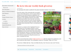 Win a copy of How to grow edibles in containers