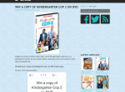 Win a copy of Kindergarten Cop 2 on DVD