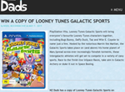 Win a copy of Looney Tunes Galactic Sports