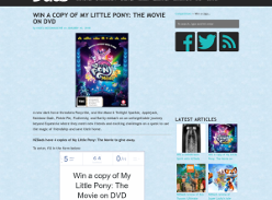 Win a copy of My Little Pony: The Movie on DVD