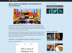 Win a copy of PaRappa The Rapper on PlayStation 4