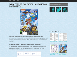 Win a copy of PAW Patrol - All Wings on Deck on DVD
