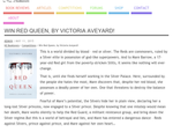 Win a copy of Red Queen, by Victoria Aveyard