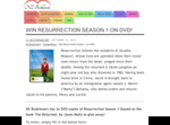 Win a copy of Resurrection Season 1 on DVD