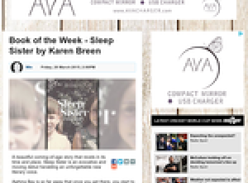 Win a copy of Sleep Sister by Karen Breen