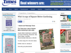 Win! A copy of Square Metre Gardening