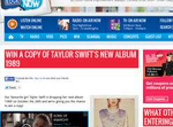 Win a copy of Taylor Swift's New Album 1989