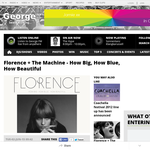 Win a copy of the album Florence + The Machine - How Big, How Blue, How Beautiful 