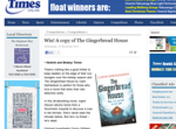 Win! A copy of The Gingerbread House