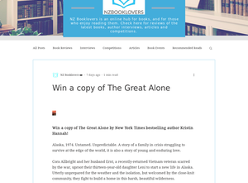 Win a copy of The Great Alone