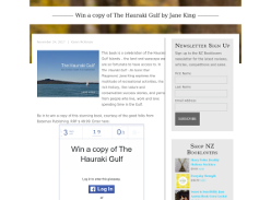 Win a copy of The Hauraki Gulf by Jane King