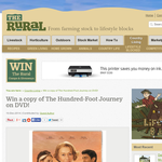 Win a copy of The Hundred-Foot Journey on DVD!