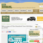 Win a copy of The Hundred Year Old Man on DVD!