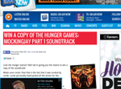 Win a copy of The Hunger Games: Mockingjay Soundtrack