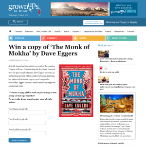 Win a copy of ‘The Monk of Mokha’ by Dave Eggers