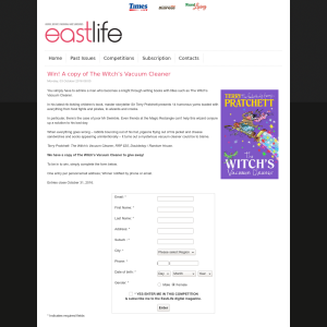 Win a copy of The Witch?s Vacuum Cleaner