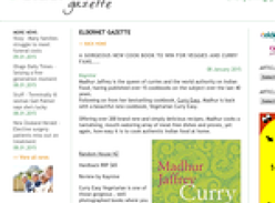 Win a copy of Vegetarian Curry Easy