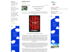 Win a copy of Zero Zero Zero by Robert Savino