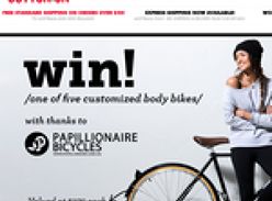 Win a Customized Body Bike worth $379