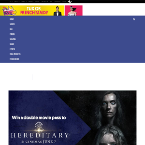 Win a double movie pass to Hereditary