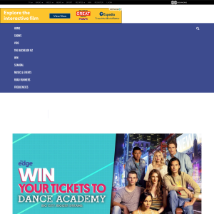 Win a double pass to Dance Academy
