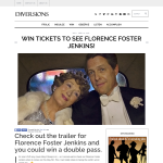Win a Double Pass to Florence Foster Jenkins 