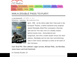 Win a double pass to Fury