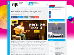 Win a double pass to George Ezra