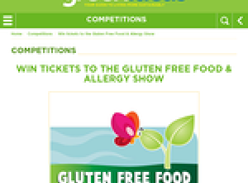Win a Double Pass to Gluten Free Food & Allergy Show