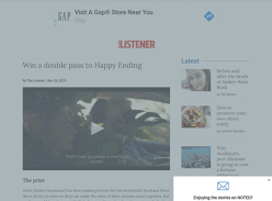 Win a double pass to Happy Ending