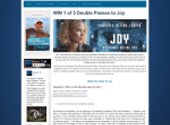 Win a Double Pass to Joy