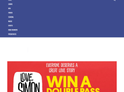 Win a double pass to Love, Simon