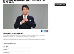 Win a double pass to Michael Mcintyre Happy and Glorious