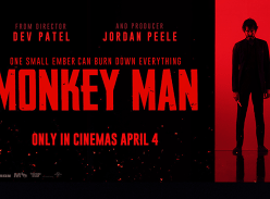 Win a Double Pass to Monkey Man Movie