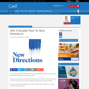 Win A Double Pass To New Directions