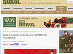 Win a double pass to see Annie in Auckland