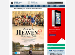 Win a double pass to see As it is in Heaven 2