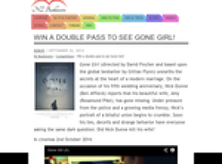 Win a Double Pass to See Gone Girl