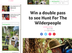 Win a double pass to see Hunt For The Wilderpeople